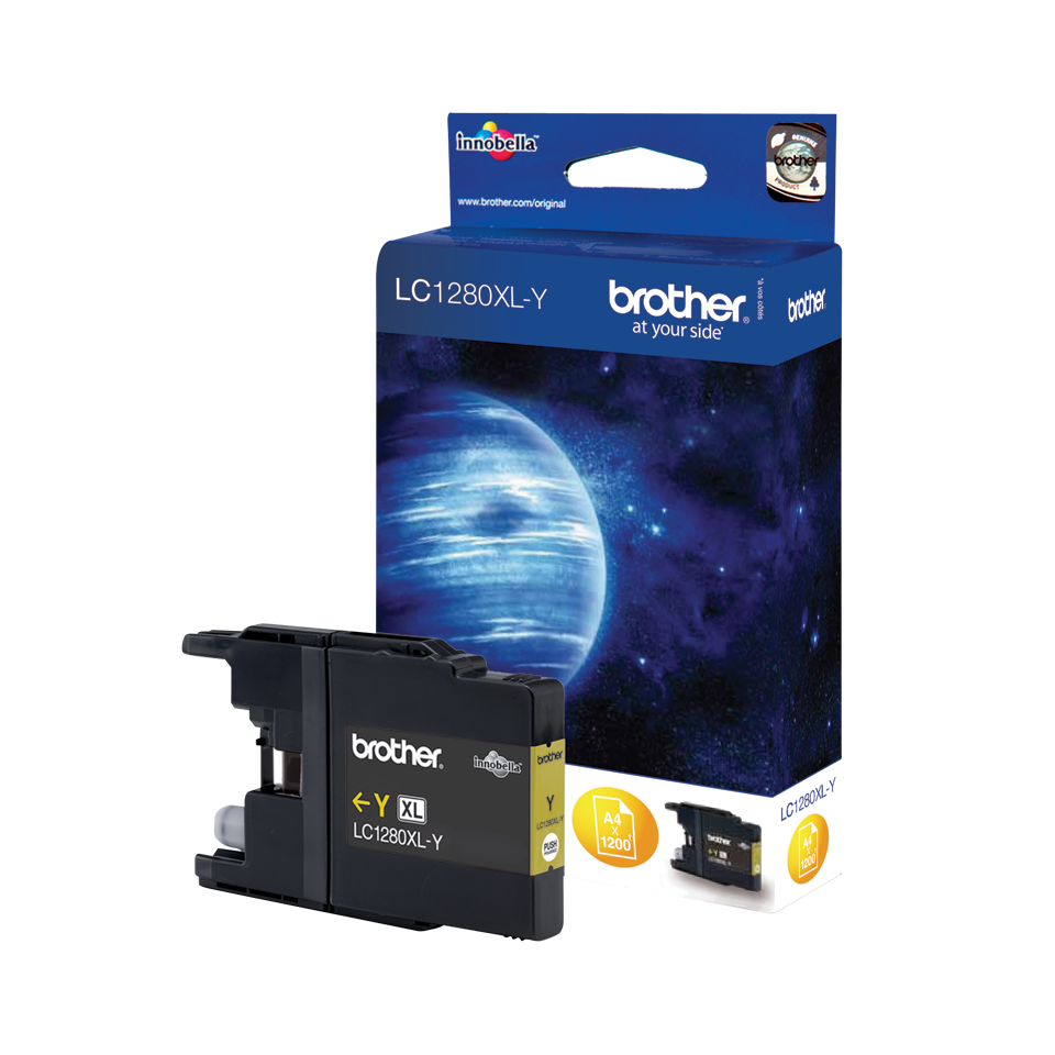 Brother LC-1280XL Y Inktcartridge