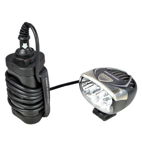 Light & Motion Seca 2000 koplamp met 3-cell batterij