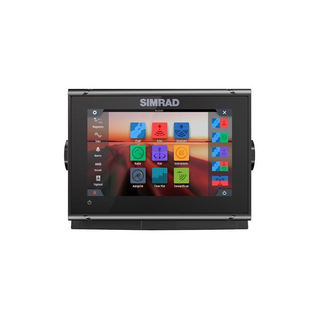 Simrad GO7 XSR kaartplotter inclusief 50 euro Simrad spring deal voordeel