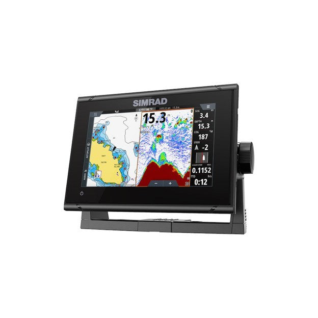 Simrad GO7 XSR kaartplotter inclusief 50 euro Simrad spring deal voordeel