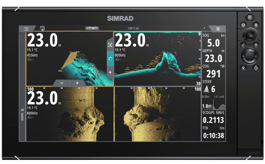 Simrad NSS16 evo3S kaartplotter inclusief 500 euro Simrad spring deal voordeel