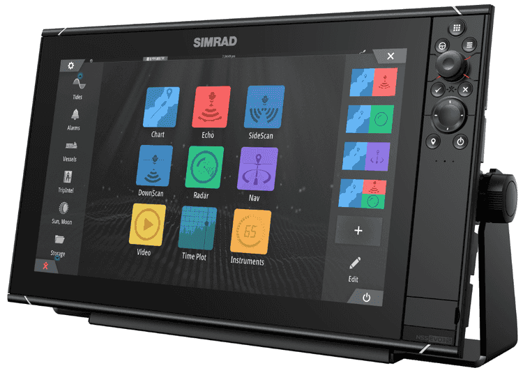 Simrad NSS16 evo3S kaartplotter inclusief 500 euro Simrad spring deal voordeel