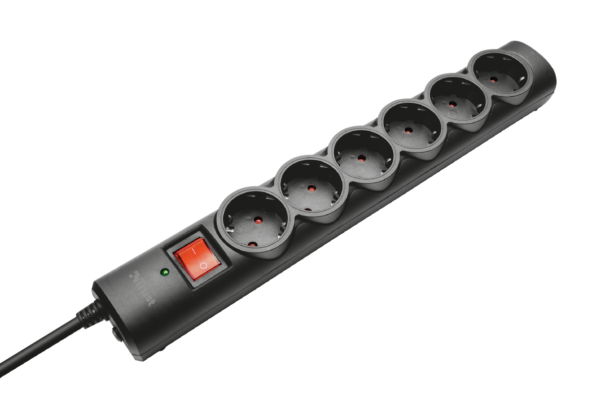 Trust Surge protector 6 ports