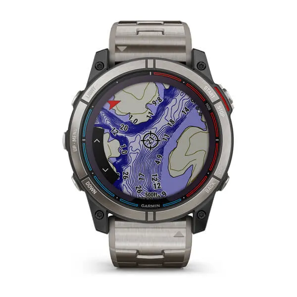 Garmin Quatix 7 Solar GPS-smartwatch voor watersport