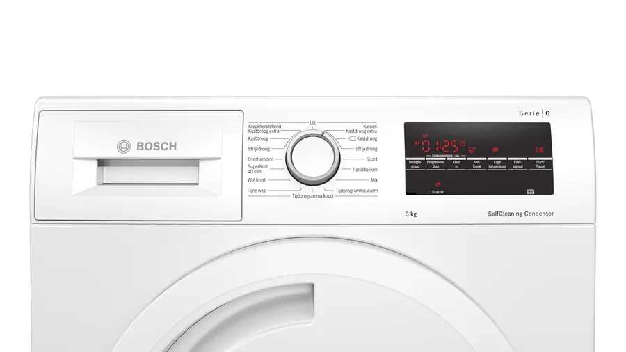 Bosch WTW84400NL Warmtepompdroger met Zelfreinigende Condensor