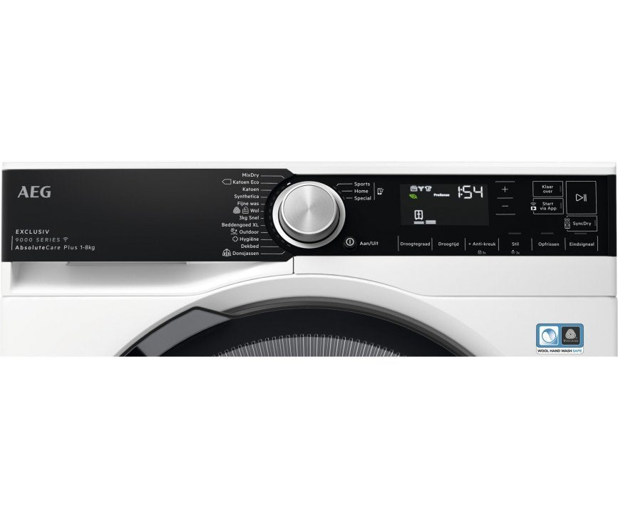 AEG TR9MUNCHEN warmtepompdroger met 3D scan en 100,= cashback via AEG