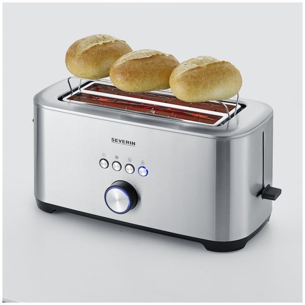 Severin AT2621 Broodrooster ook geschikt voor XXL toast, Bagel, 4 sneetjes