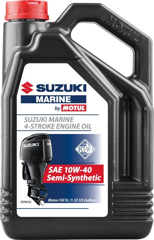Suzuki Marine 10W-40 4-takt buitenboordmotor olie 5 l