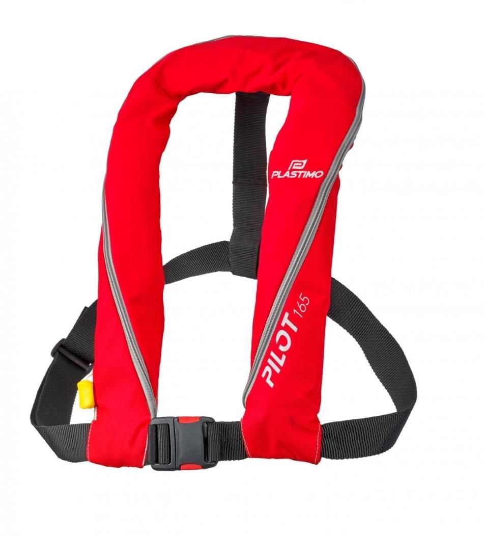Plastimo Pilot 165N II automatisch reddingsvest rood