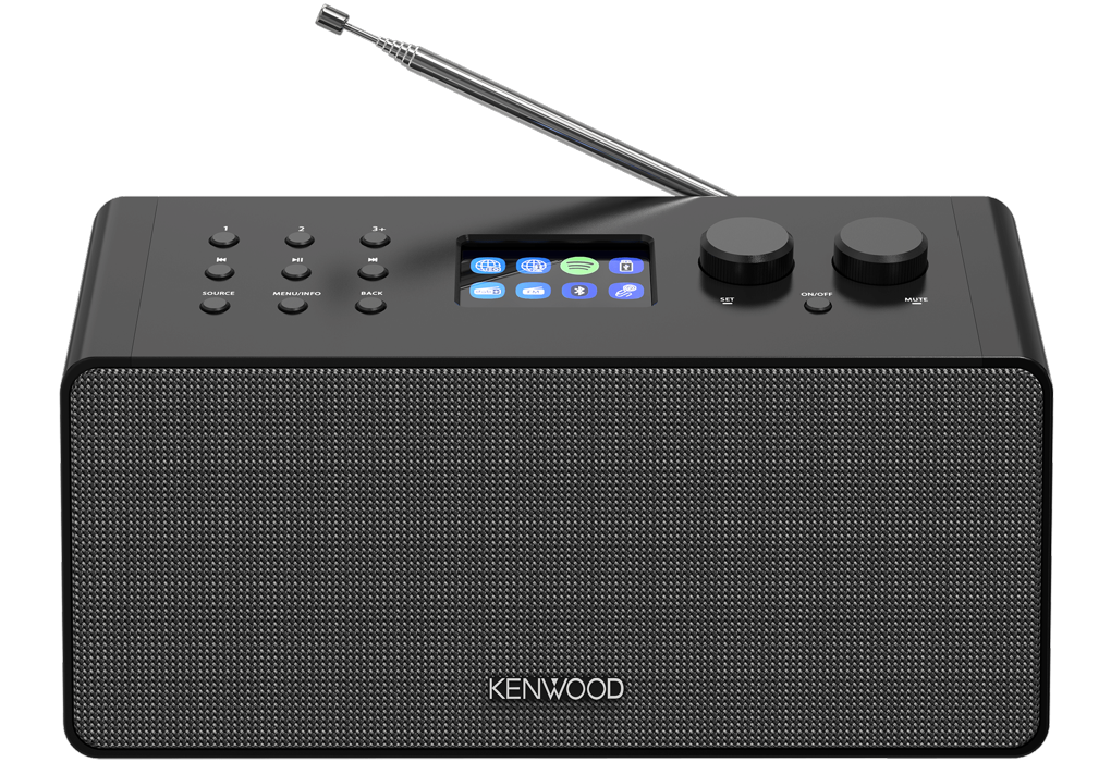 Kenwood CR-ST90S-B radio met internet radio, DAB+ en FM radio
