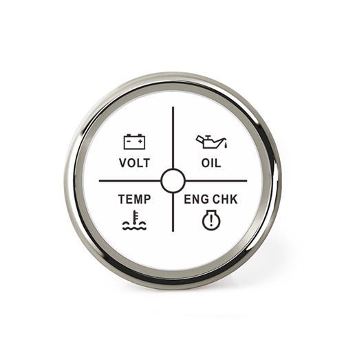 Hollex Alarminstrument 4-in-1 12/24 Volt wit