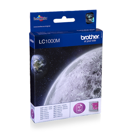 Brother LC1000M voor DCP130/330/540/750, MFC240/440/660/845