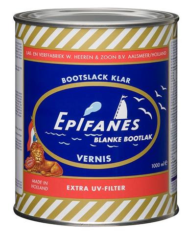 Epifanes Bootlak Blank 500 ml vernis met extra UV-filter hoogglans
