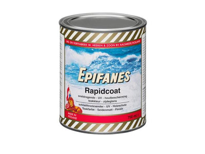 Epifanes Rapidcoat 750 ml getinte vernis met UV-Filter, voor teak