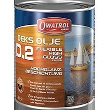 Owatrol D2-Olie Hoogglans Afwerking voor D1-Olie