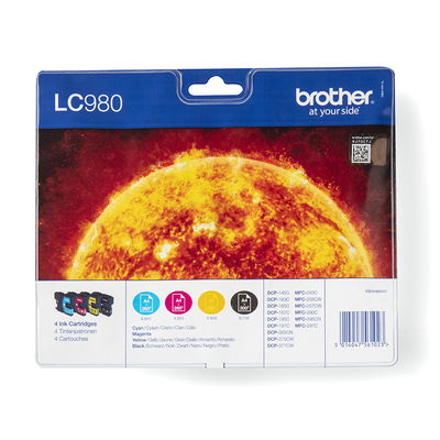 Brother LC-980VALP valuepack alle kleuren