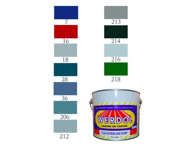 Werdol Coasterlak 30 groen