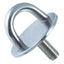 Marinetech Dekoog Rond 6mm / M8 met ronde grondplaat 40mm en draadeinde M8