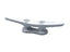 Trem Klamp 110 mm wit