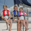 Besto Junior Inflatable 100N automatisch kinder reddingsvest blauw (15-40 kg)