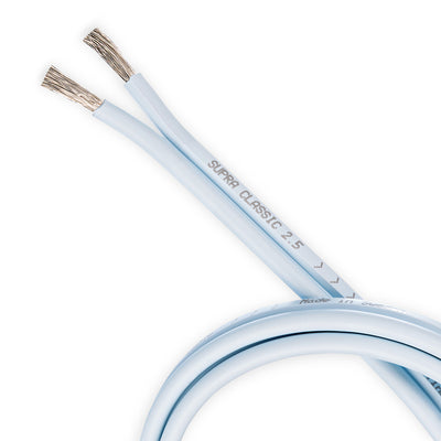 Supra Cables Classic 2×2.5 mm² luidsprekerkabel blauw (prijs per meter)
