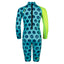 Magic Marine Cube rash Overall kids