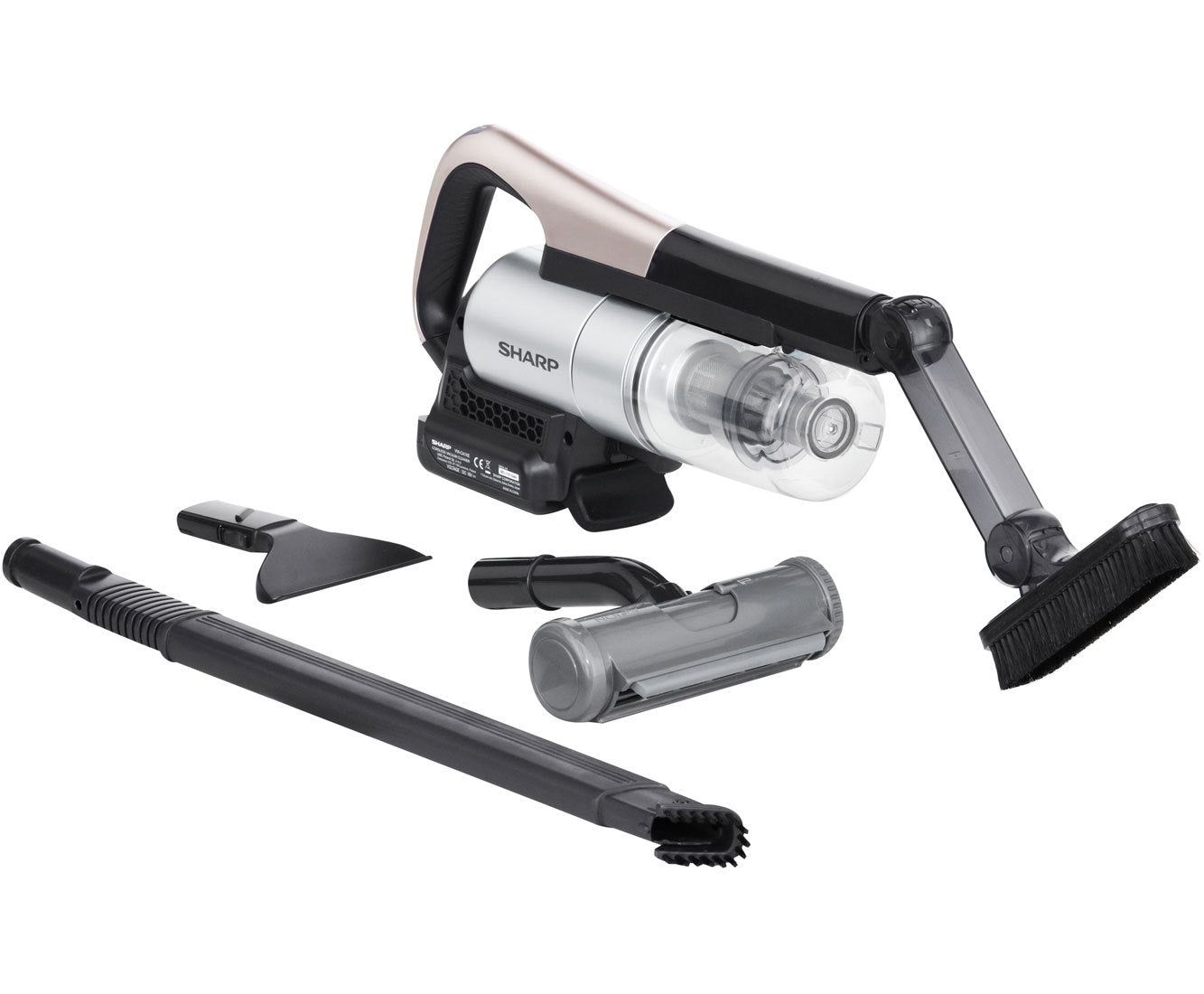 Sharp VW-CA1XE met 2 accu's en superlicht dankzij de Carbon behuizing