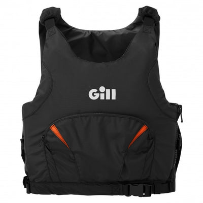 Gill Pro Racer 50N kinder zwemvest zwart/oranje