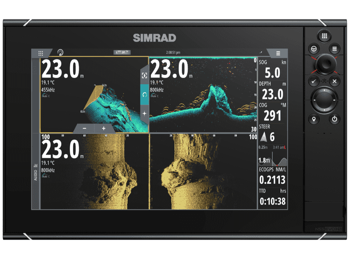 Simrad NSS12 evo3S kaartplotter inclusief 400 euro Simrad spring deal voordeel