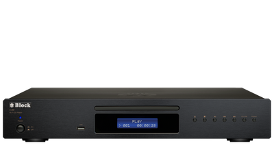 Block Audio C-250 Black met USB ingang,optionele ab gaat via de versterker V-250