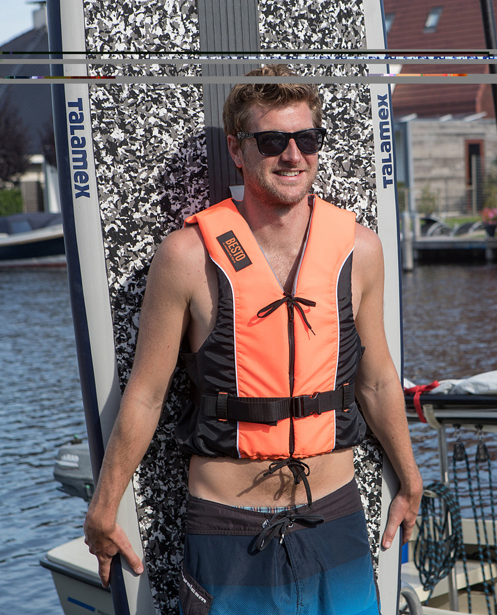 Besto Dinghy Zipper 50N kinder zwemvest XS (30-40 kg)
