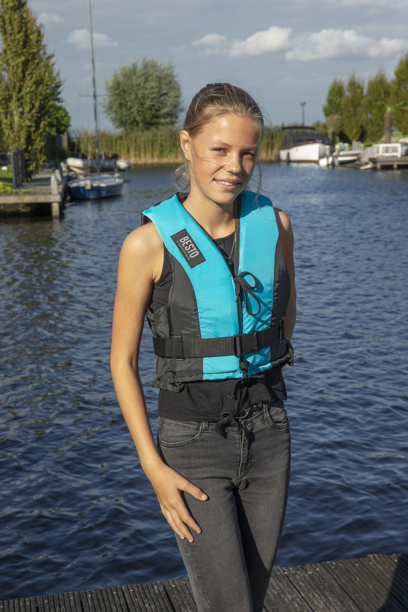 Besto Dinghy Zipper 50N kinder zwemvest XS (30-40 kg)