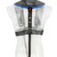 Besto Comfort fit 180N MH automatisch reddingsvest met harnas zwart/blauw