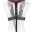 Besto Comfort fit 180N MH automatisch reddingsvest met harnas zwart/roze