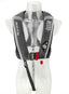 Besto comfort fit Pro 300N MH automatisch reddingsvest met harnas antraciet/zwart