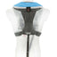 Besto Comfort fit Pro 300N MH automatisch reddingsvest met harnas blauw/zwart