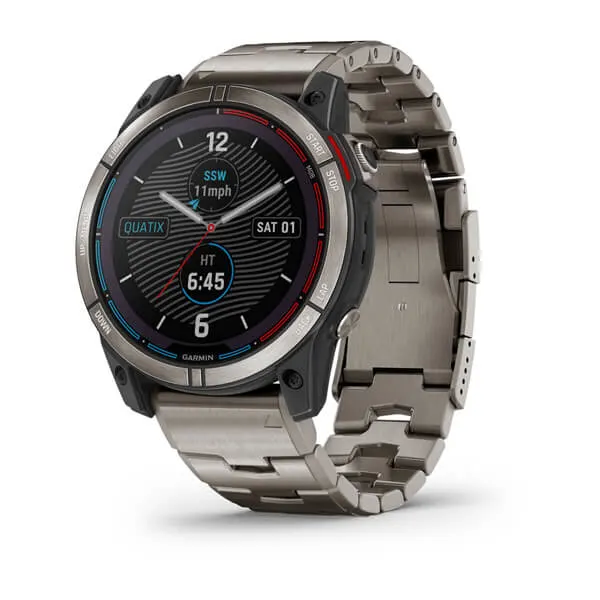Garmin Quatix 7 Solar GPS-smartwatch voor watersport