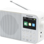 Kenwood CR-M30DAB-W Compact radio met FM, DAB+radio en Bluetooth, 2000 mAH accu
