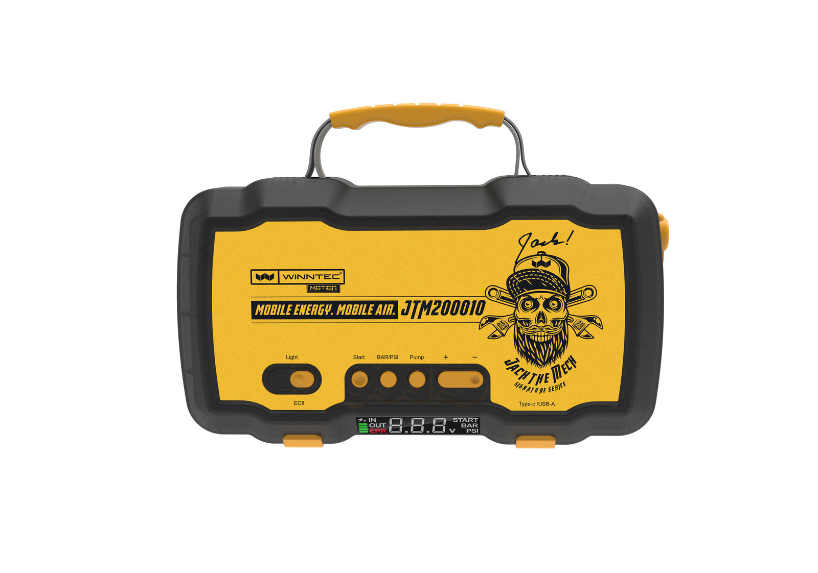 Winntec JTM200010 mobiele accubooster met compressor
