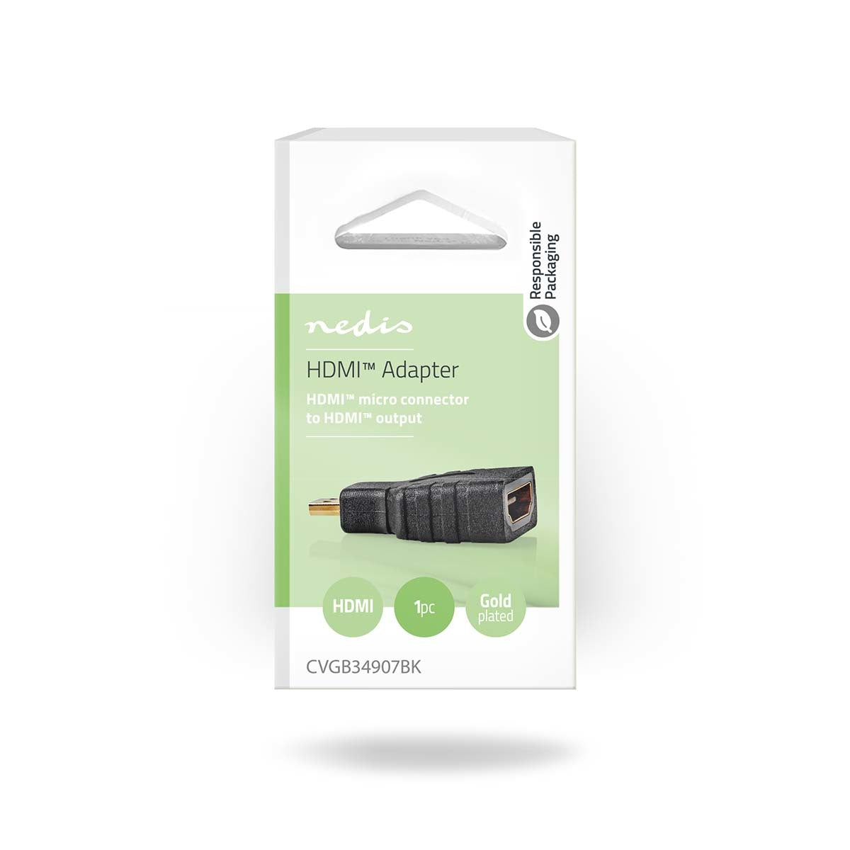 Nedis HDMI Adapter verloopplug van HDMI Micro connector naar HDMI Female