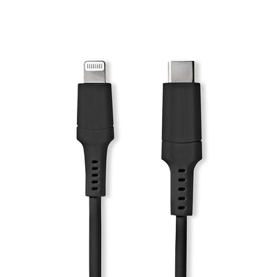 Nedis Lightning Kabel Apple Lightning 8-Pins naar USB-C Male