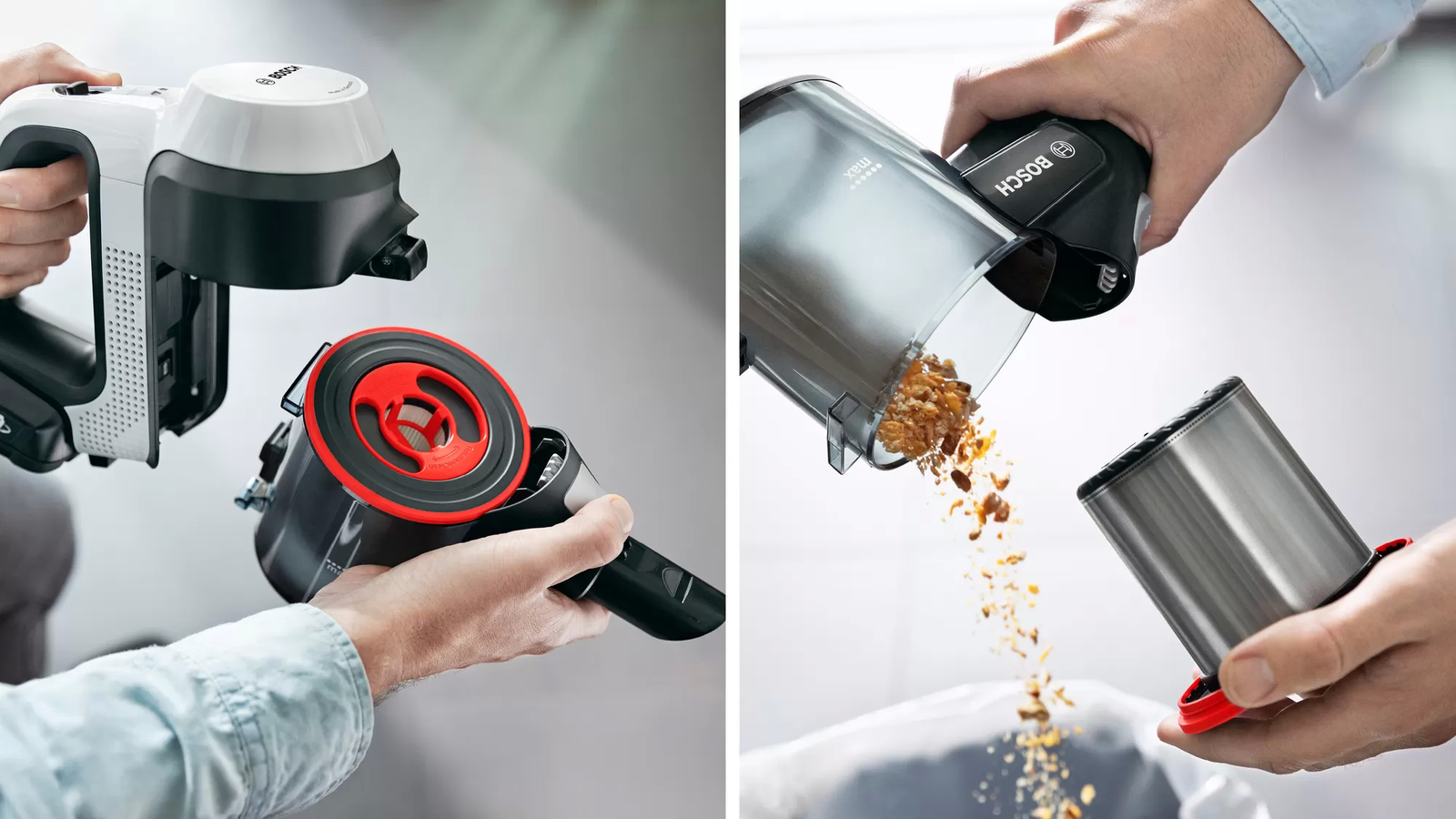 Bosch BCS711XXL Unlimited 7 Steelstofzuiger met Flextube en 50,= cashback via Bosch
