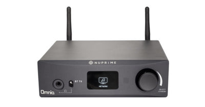 NuPrime Omnia WR-2 multi zone audio streamer voorversterker met HDMI ARC