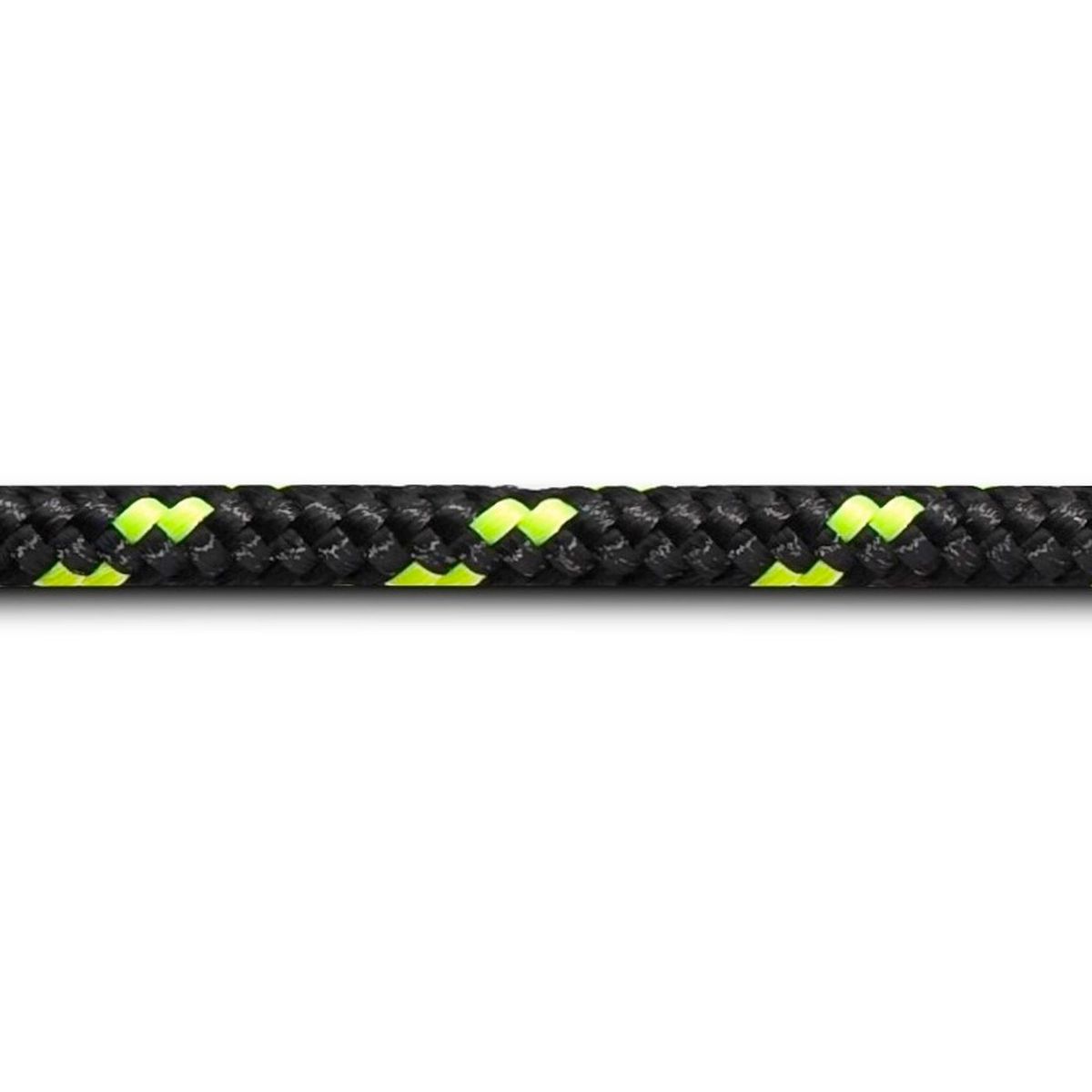Seilflechter Trimlijn 4 mm Ø op haspel 10 meter zwart/geel
