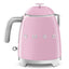 Smeg KLF05PKEU mini waterkoker jaren 50 model