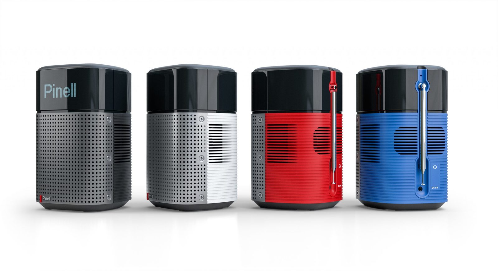 Pinell North-white internet radio en DAB+