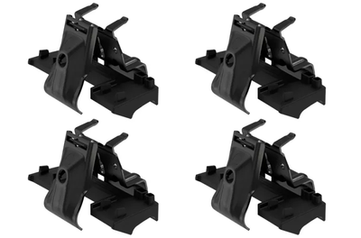 Thule Kit 186094 Flush Rail 4-pack montagekit voor dakdragersysteem zwart