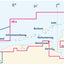 Hydrografische Kaart 1812 Waddenzee Oost