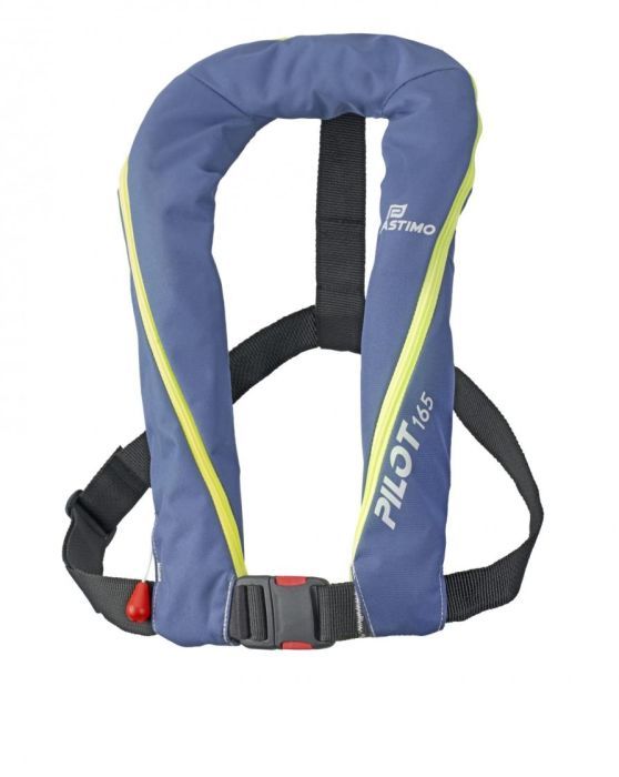 Plastimo Pilot 165N II automatisch reddingsvest blauw