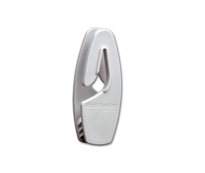 Fastfender Sail wit fenderhaak tot ø 8 mm railing en 6 tot 12 mm lijn (2 stuks)